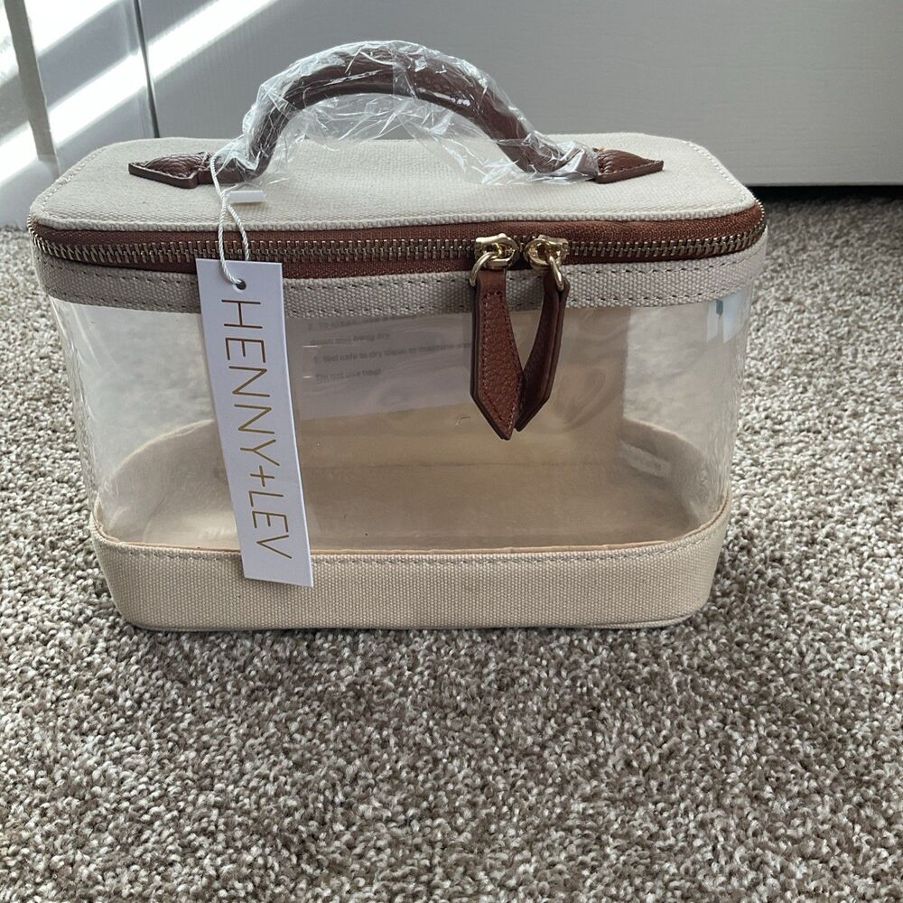 NWT Henny + Lev The Max Makeup Trunk Vegan Leather MSRP